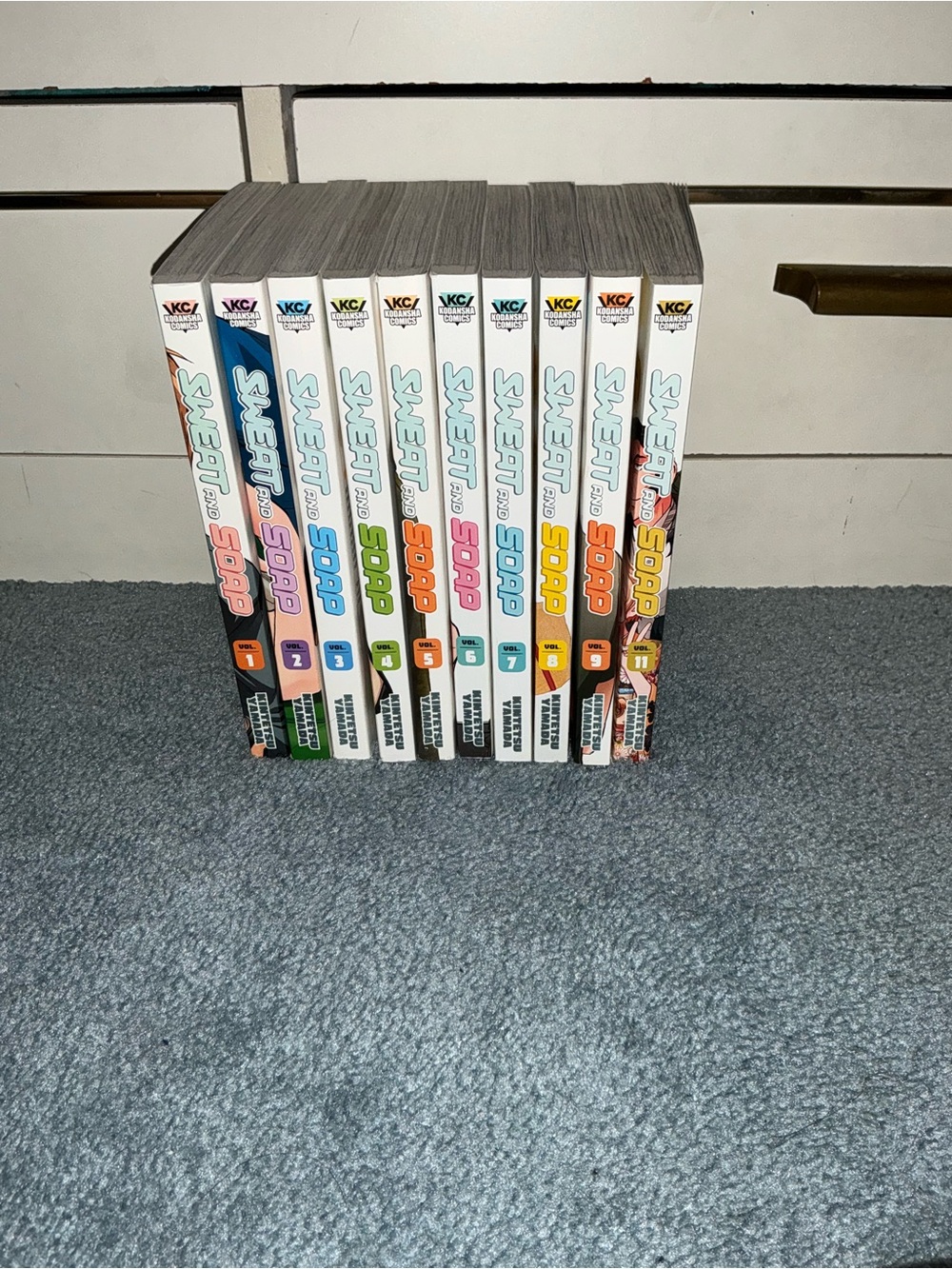 Sweat and Soap Manga vol. 1-11